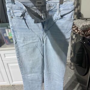 PAIGE Sky Blue Denim Jeans